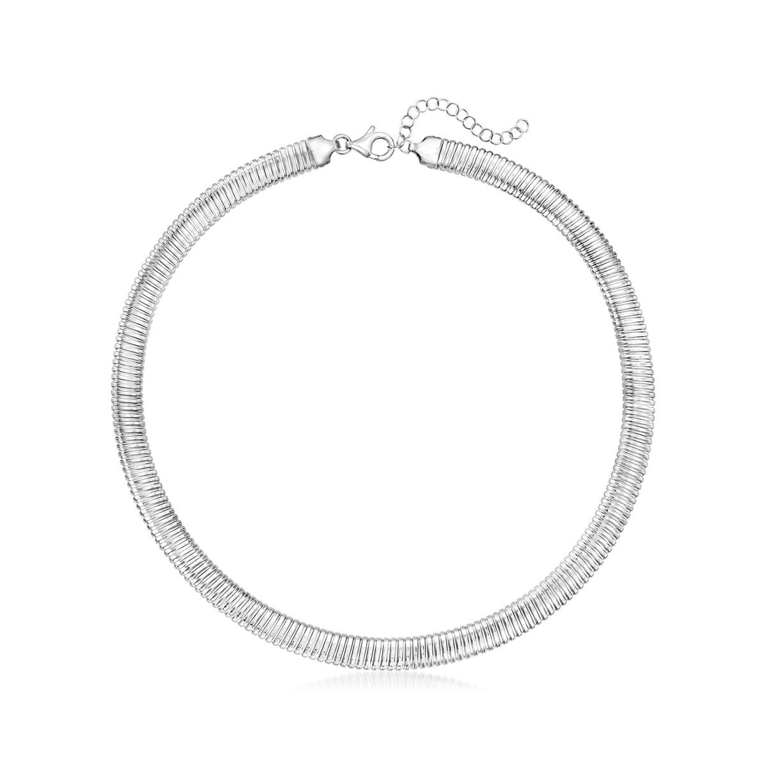 Zaniah Snake Tube Collar Stainless Steel Elegant Necklace